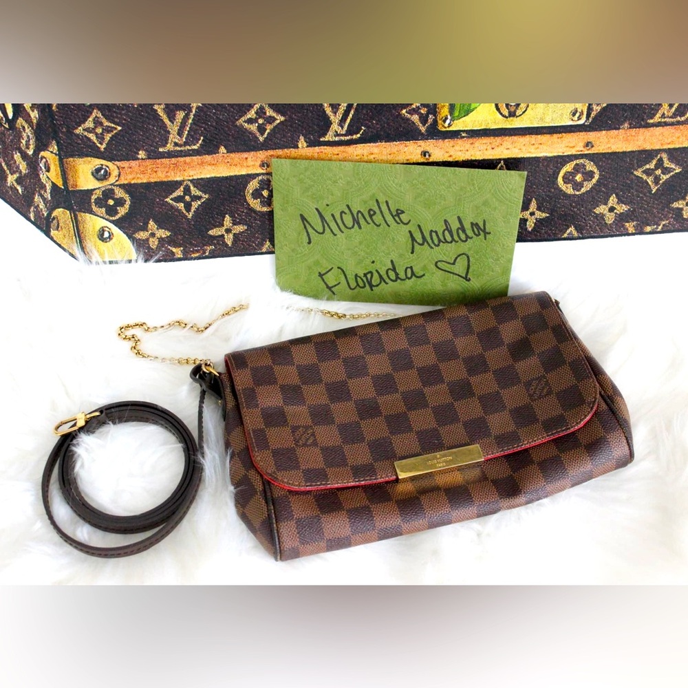 Louis Vuitton Favorite MM (Damier Ebene)
